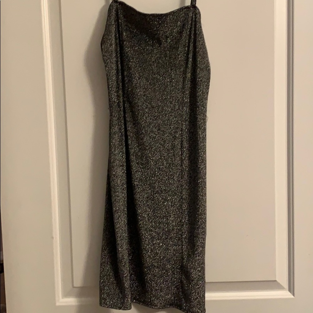 Metallic dress
